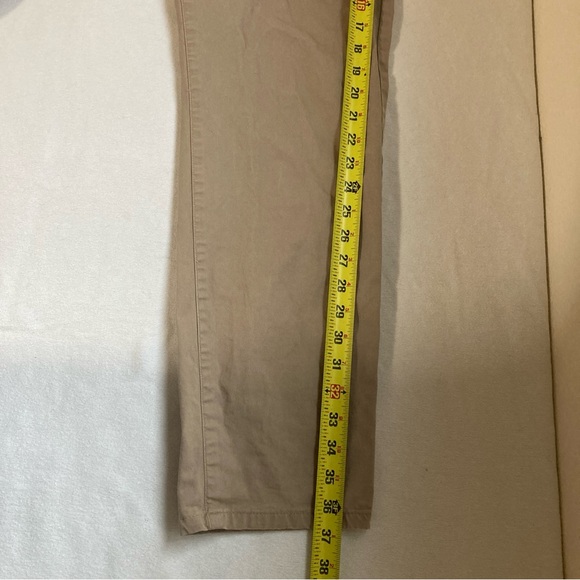 Bonobos MEN’S Slim Fit Flat Front Cotton Chino Pants (33x30) Beige - Picture 10 of 16